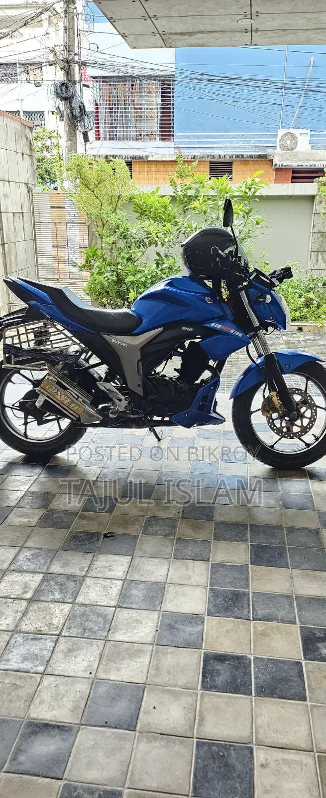 Suzuki Gixxer Monotone 2023 Blue