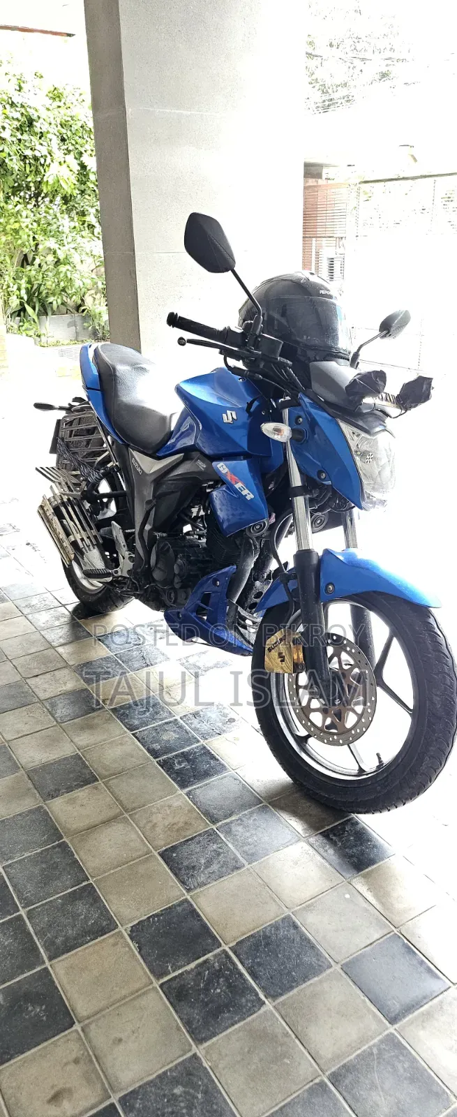 Suzuki Gixxer Monotone 2023 Blue