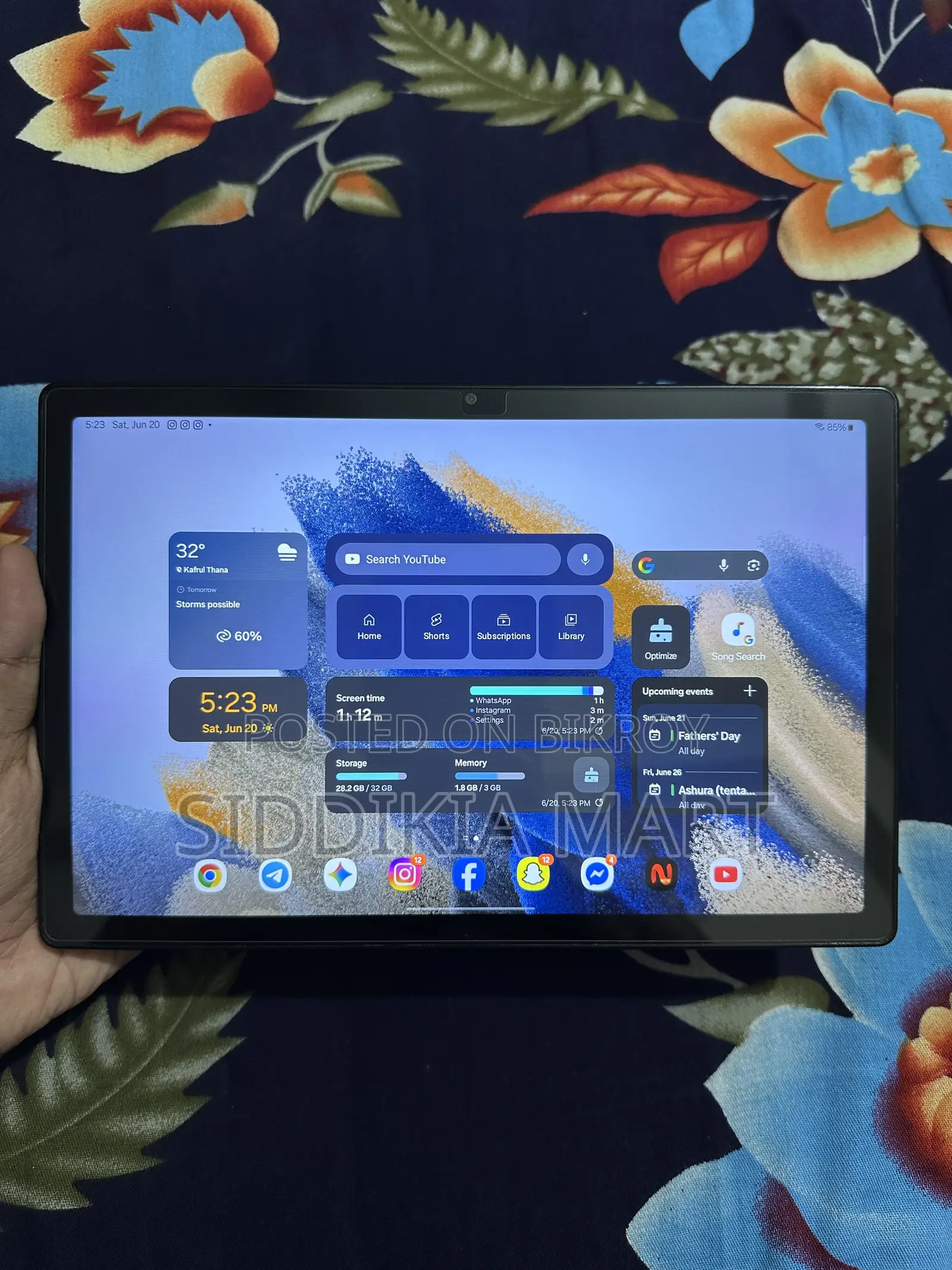 Samsung Galaxy Tab A8 10.5 (2021) 32 GB Gray