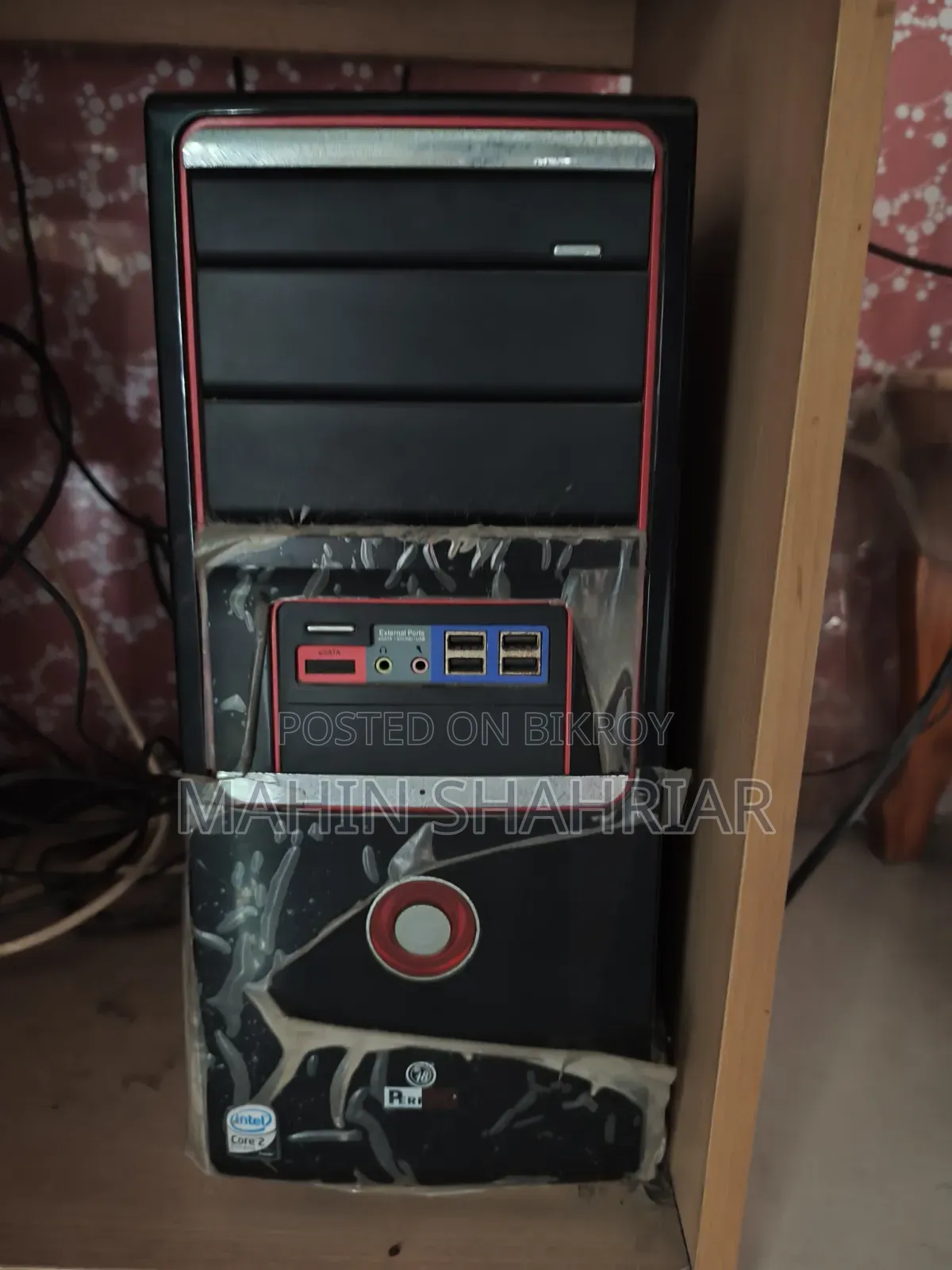 Desktop Computer 4GB Intel Core 2 Quad SSD 500GB
