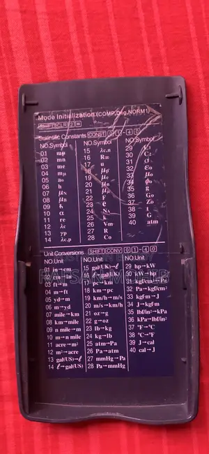 Calculator Fx100ms
