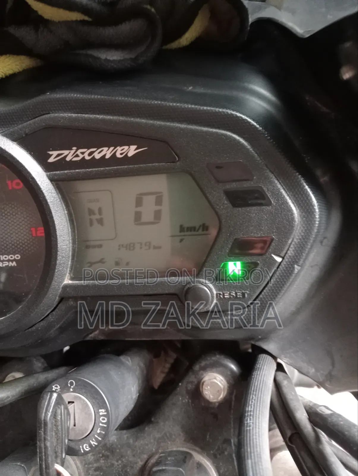 Bajaj Discover 110 2023 Black