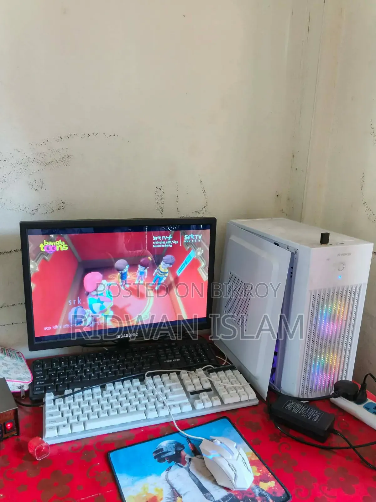 Desktop Computer 8GB Intel Core I5 HDD+SSD 256GB