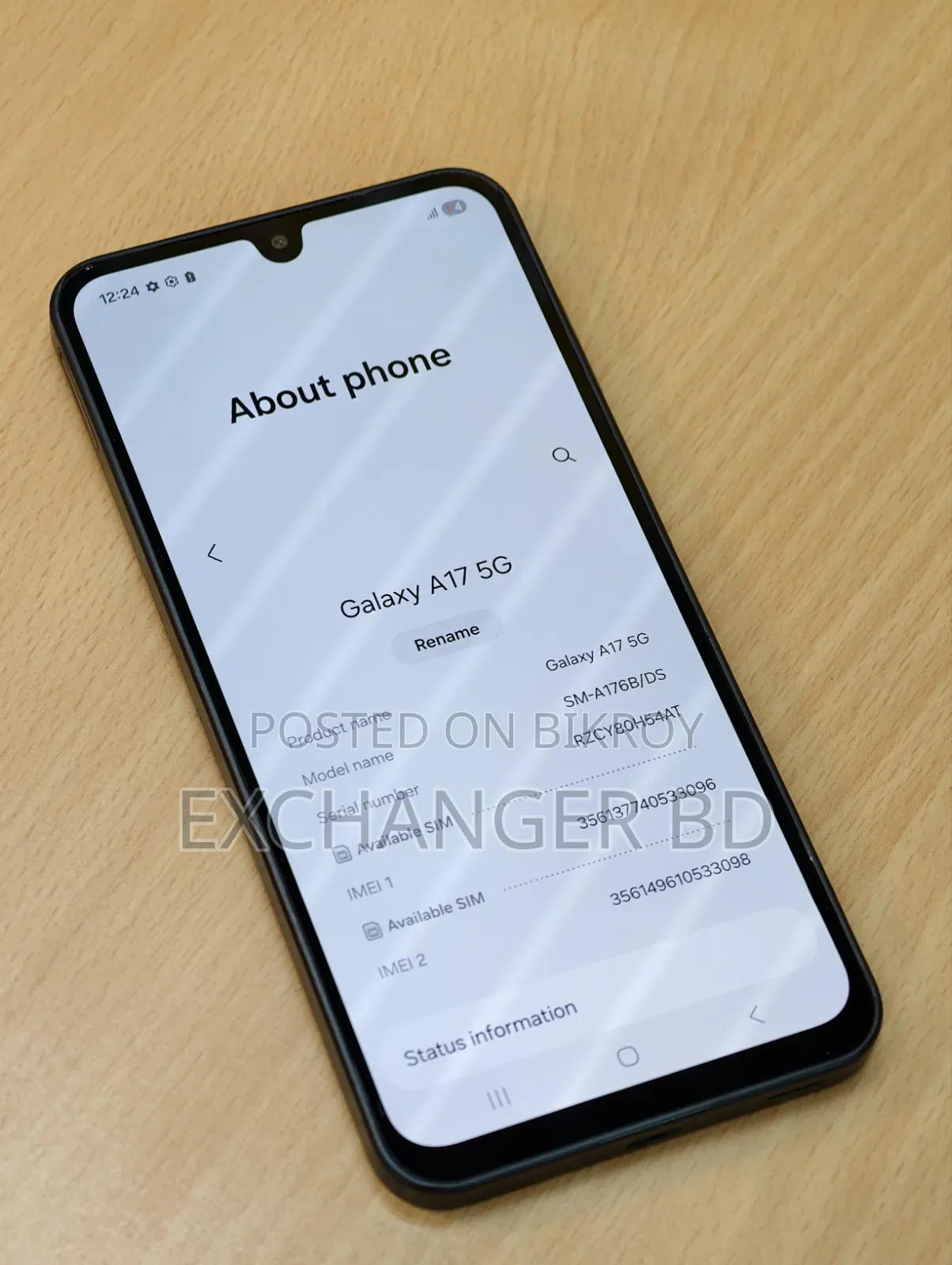 Samsung Galaxy A17 5G 128 GB Black