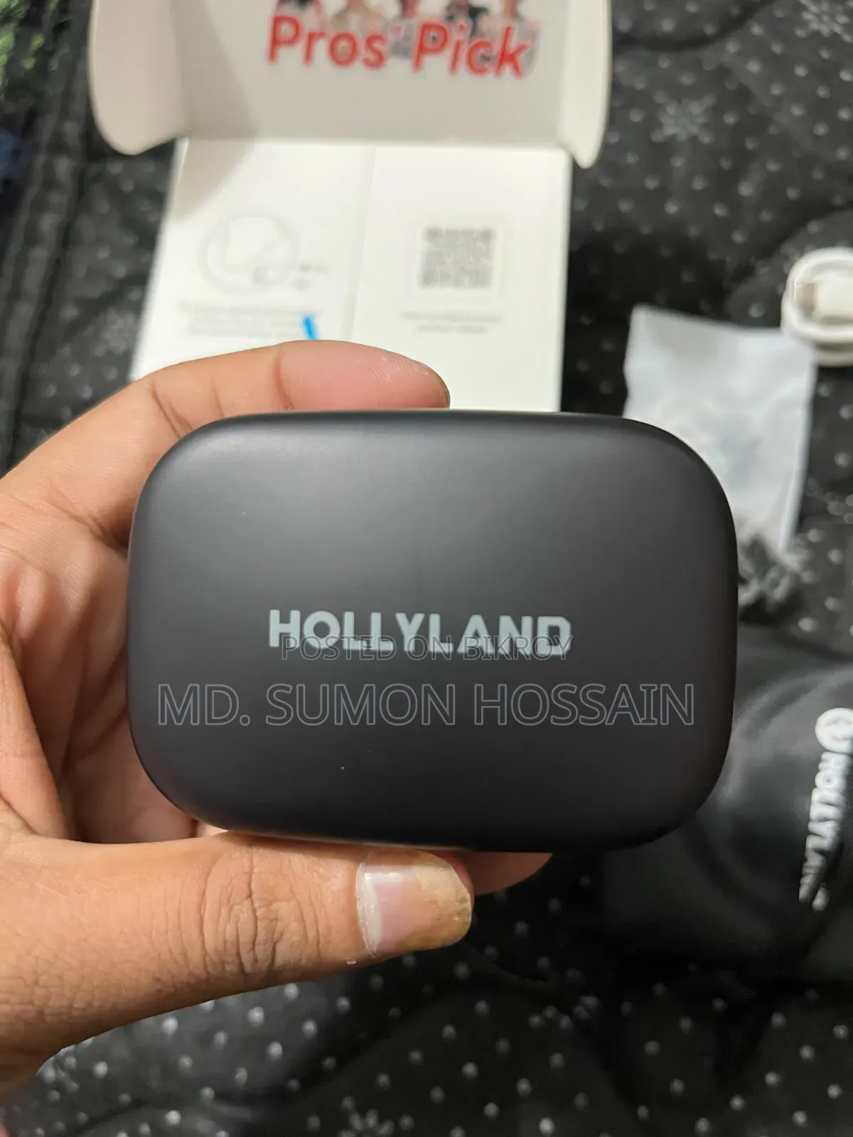 Hollyland Lark A1 ওয়্যারলেস মাইক্রোফোন (কম্বো USB-C + লাইটনিং)