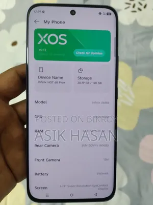 Infinix Hot 60 Pro+ 128 GB Purple