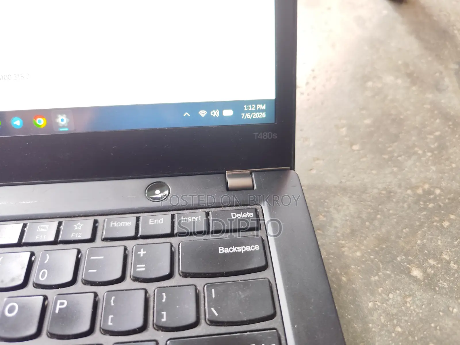 Laptop Lenovo ThinkPad T490s 8GB Intel Core I5 SSD 256GB