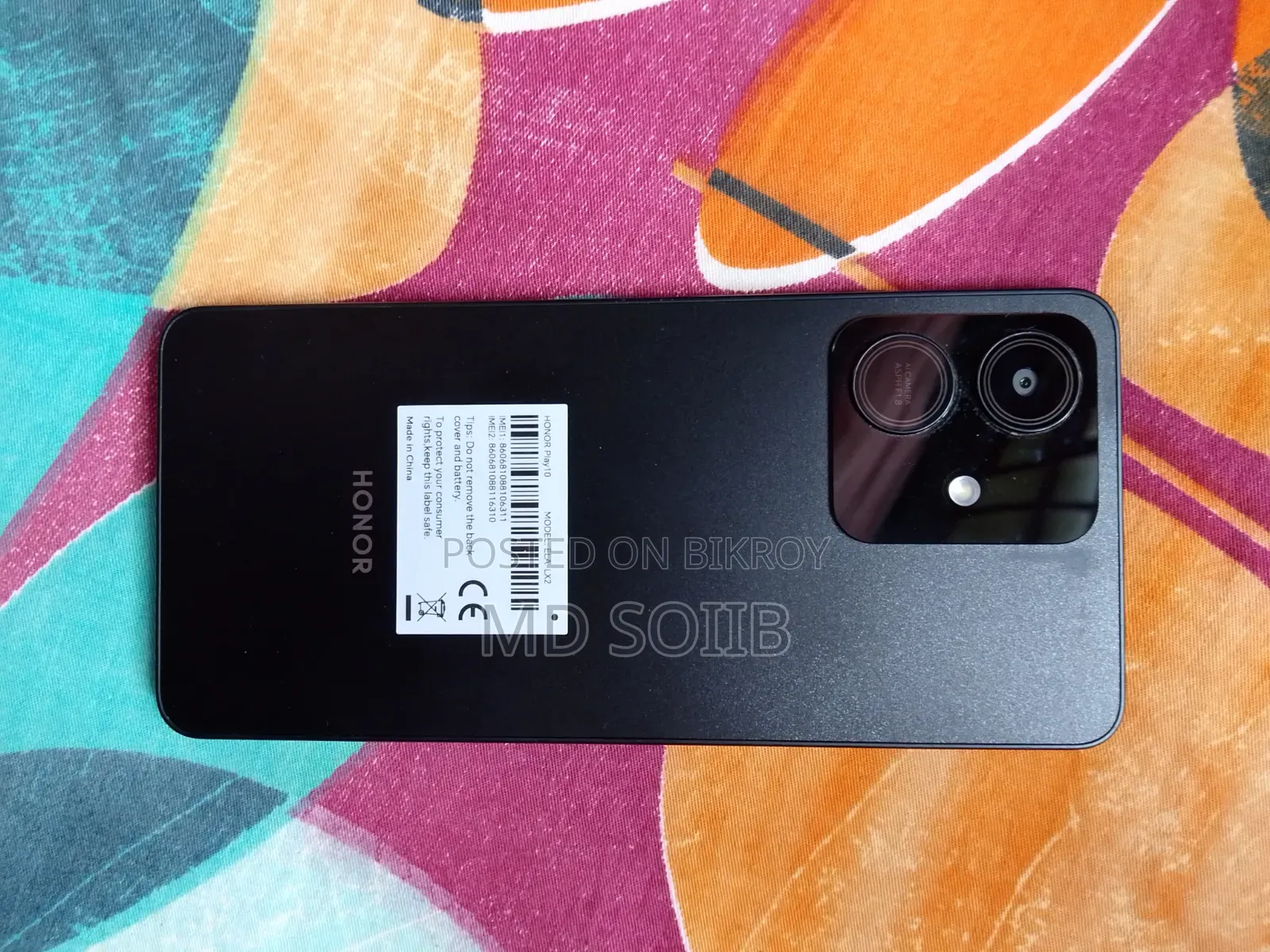 Honor Play10 64 GB Black
