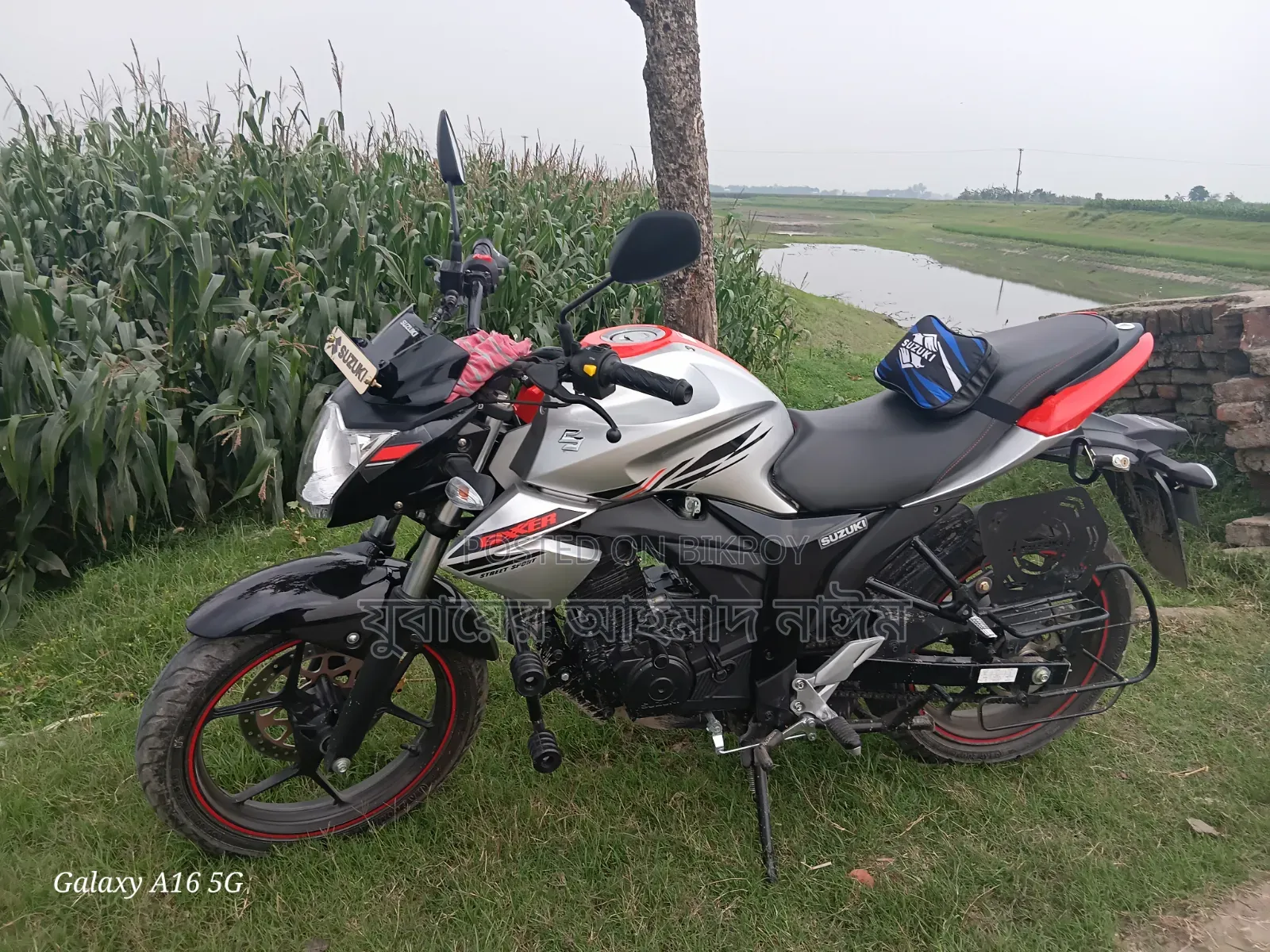 Suzuki Gixxer Monotone 2026 Orange