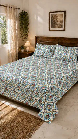 100% Cotton Export Quality Bed Sheet