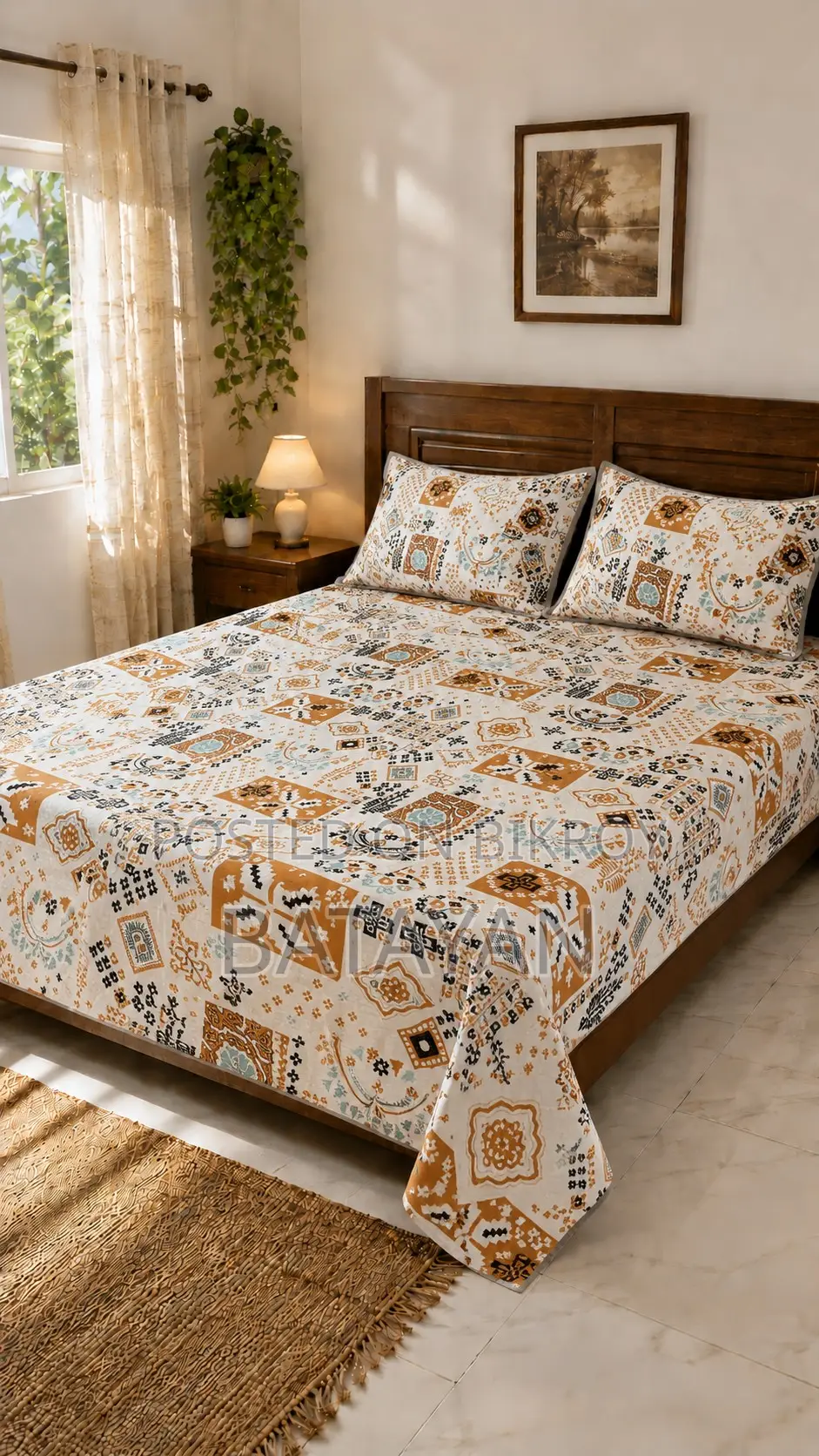 100% Cotton Export Quality Bed Sheet