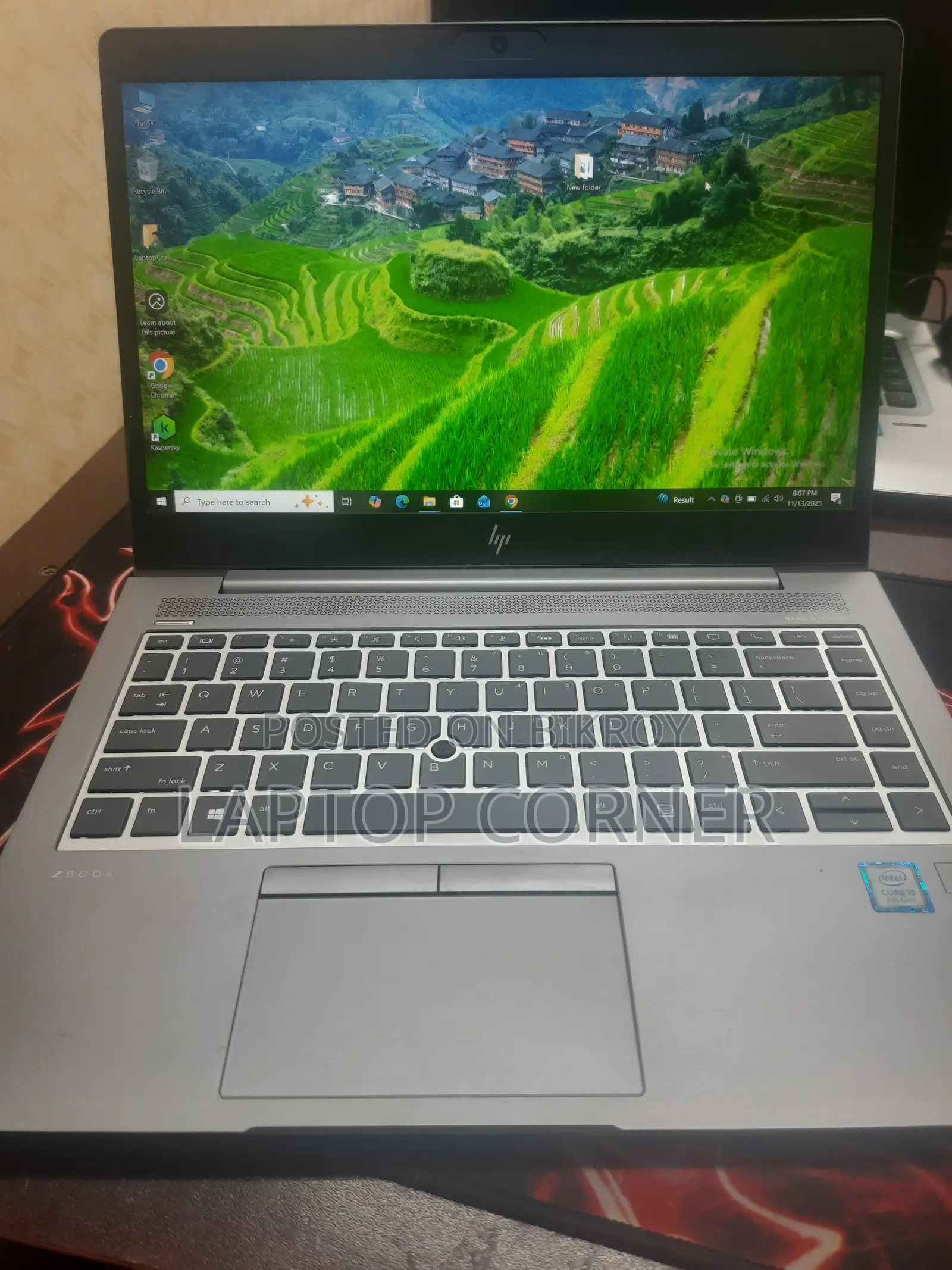 Laptop HP ZBook 14u G5 8GB Intel Core i5 SSD 256GB