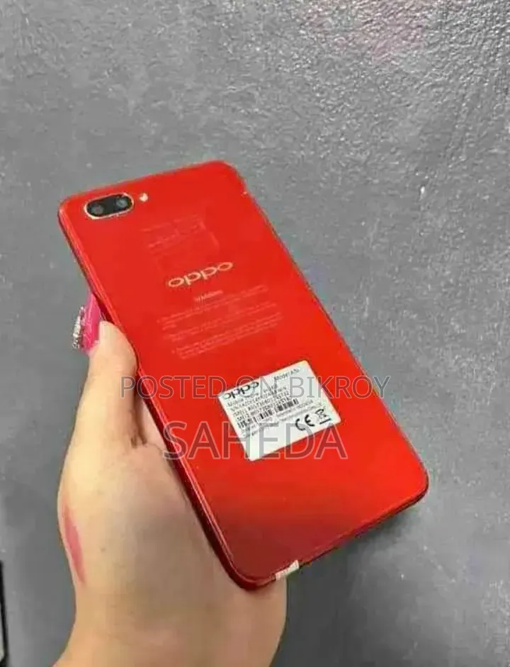 New Oppo A3s 256 GB Red