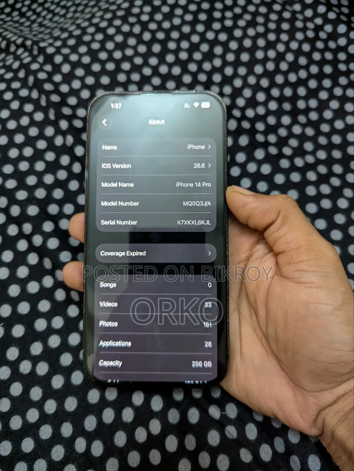 Apple iPhone 14 Pro 256 GB Gray