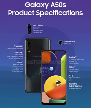 Samsung Galaxy A50s 128 GB Black