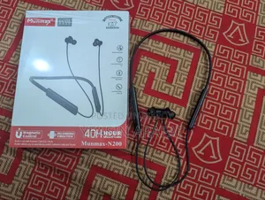 মামম্যাক্স এন২০০ নেকব্যান্ড ব্লুটুথ হেডফোন
