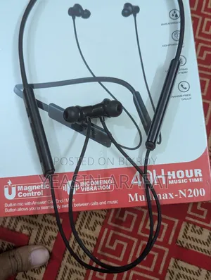 Mummax N200 Neckband Bluetooth Headphone