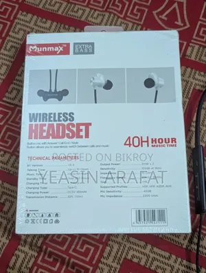 Mummax N200 Neckband Bluetooth Headphone