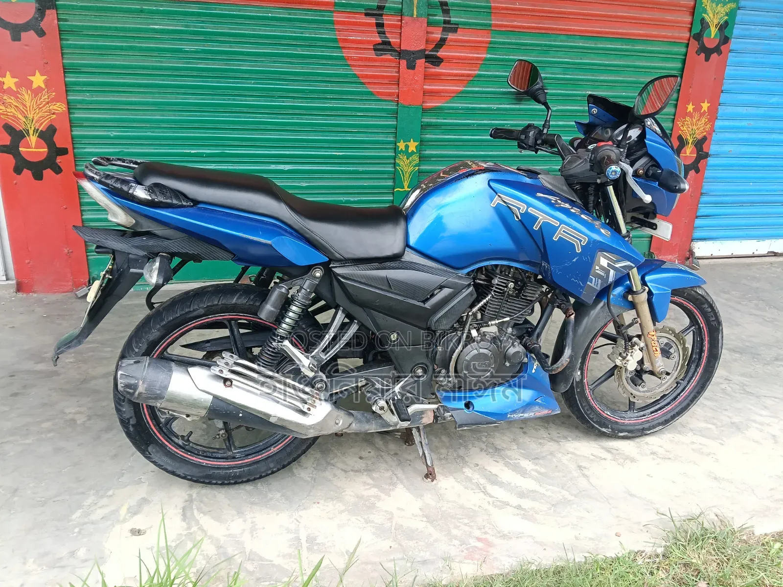 TVS Apache RTR 160 2V 2018 Blue