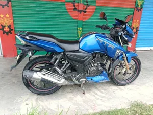 TVS Apache RTR 160 2V 2018 Blue