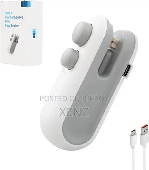 2-in-1 Mini Portable Plastic Bag Sealer Cutter