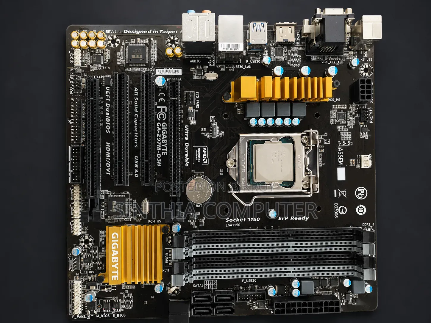 Gigabyte B85 | Z97 Gaming Combo | Board, Processor And Cooling