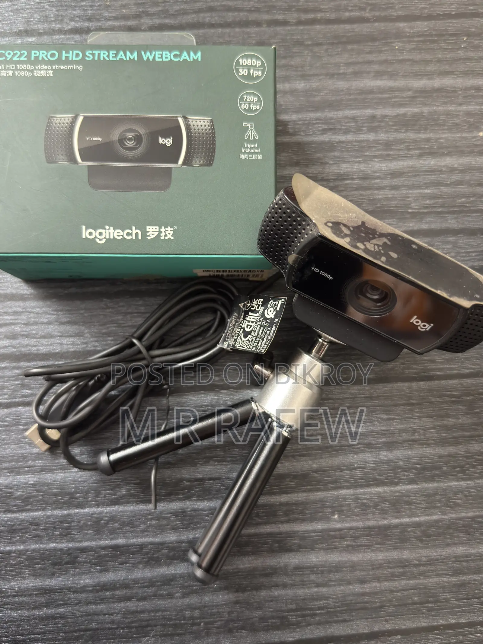 Logitech C922 Pro Hd Webcam