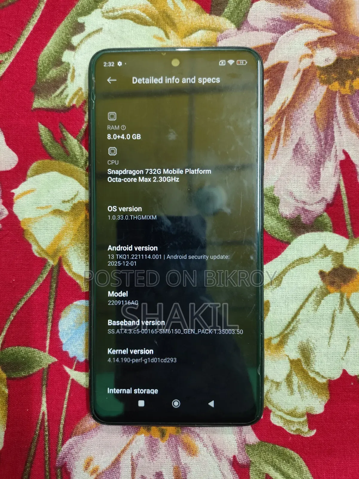 Xiaomi Redmi Note 12 Pro 256 GB Black