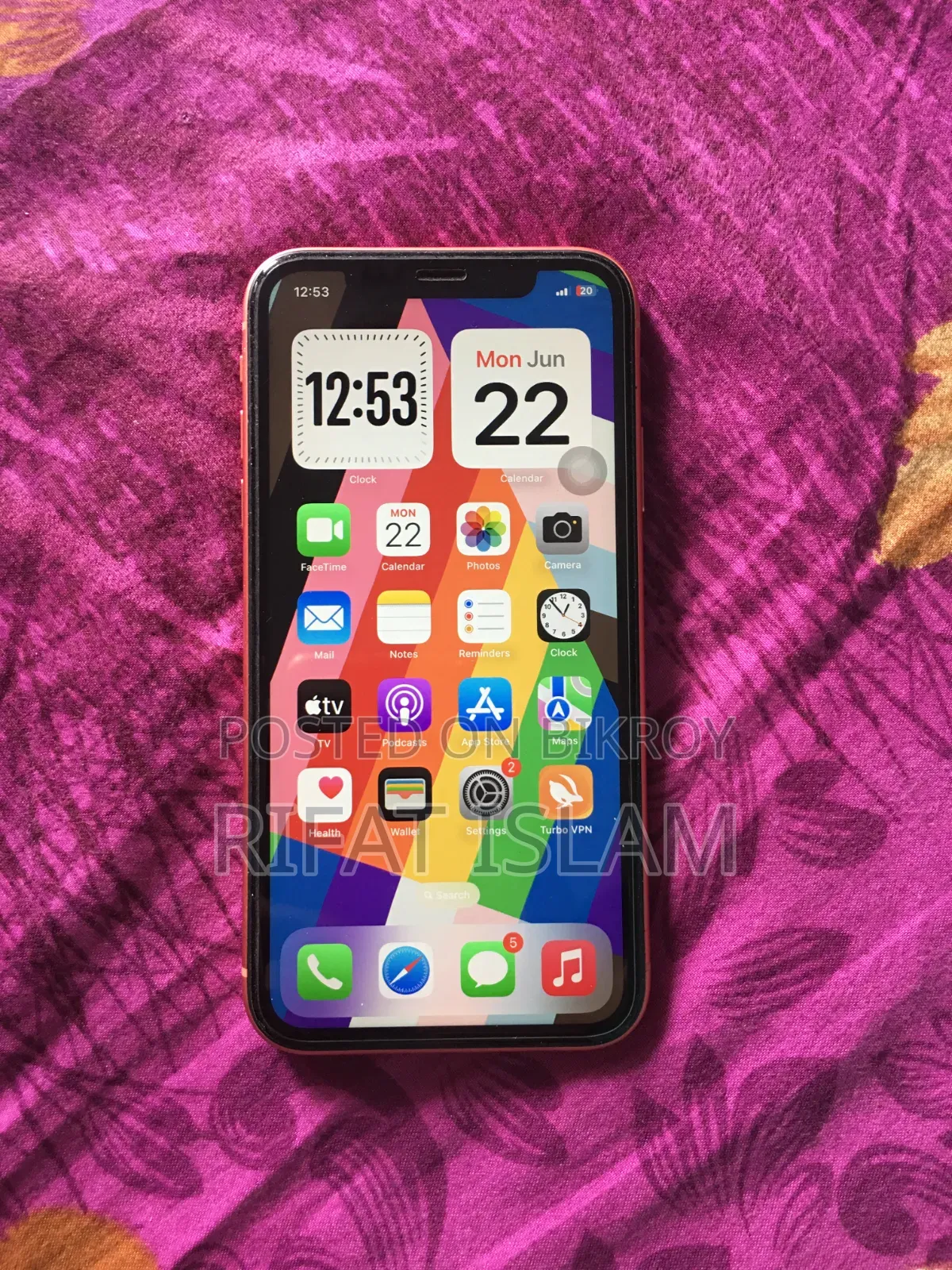 অ্যাপল আইফোন এক্সআর ৬৪ জিবি অরেঞ্জ