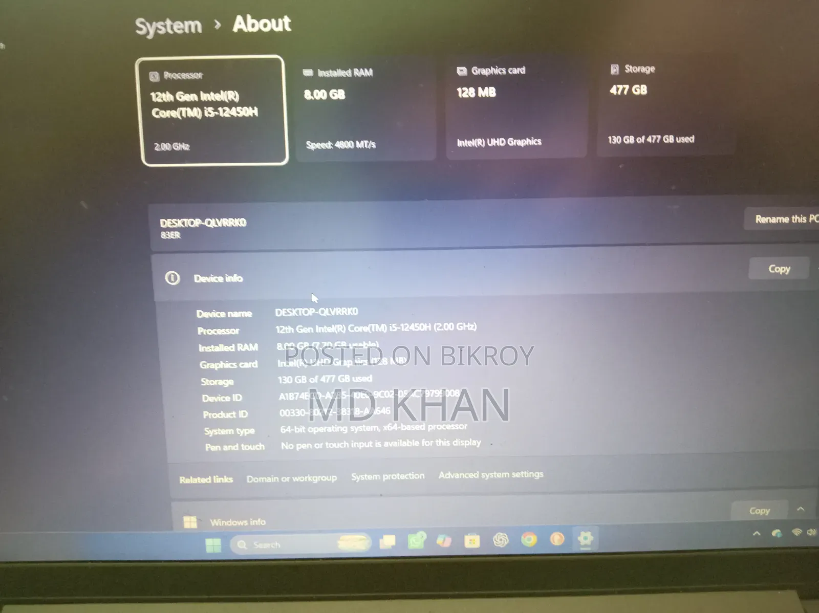 New Laptop Lenovo Ideapad 3 8GB Intel Core i5 SSD 512GB