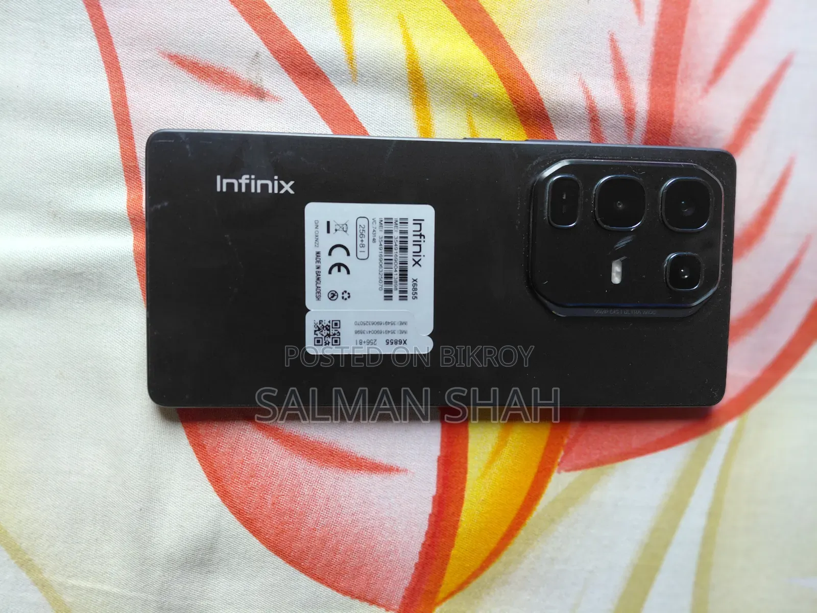 Infinix Note 50 Pro 256 GB Black