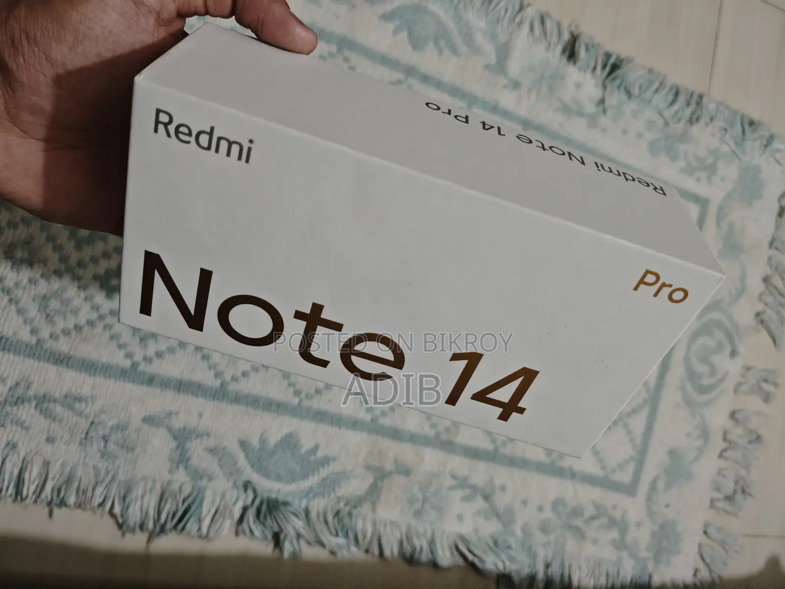 Redmi Note 14 Pro অরিজিনাল 45w চার্জার বক্সসহ