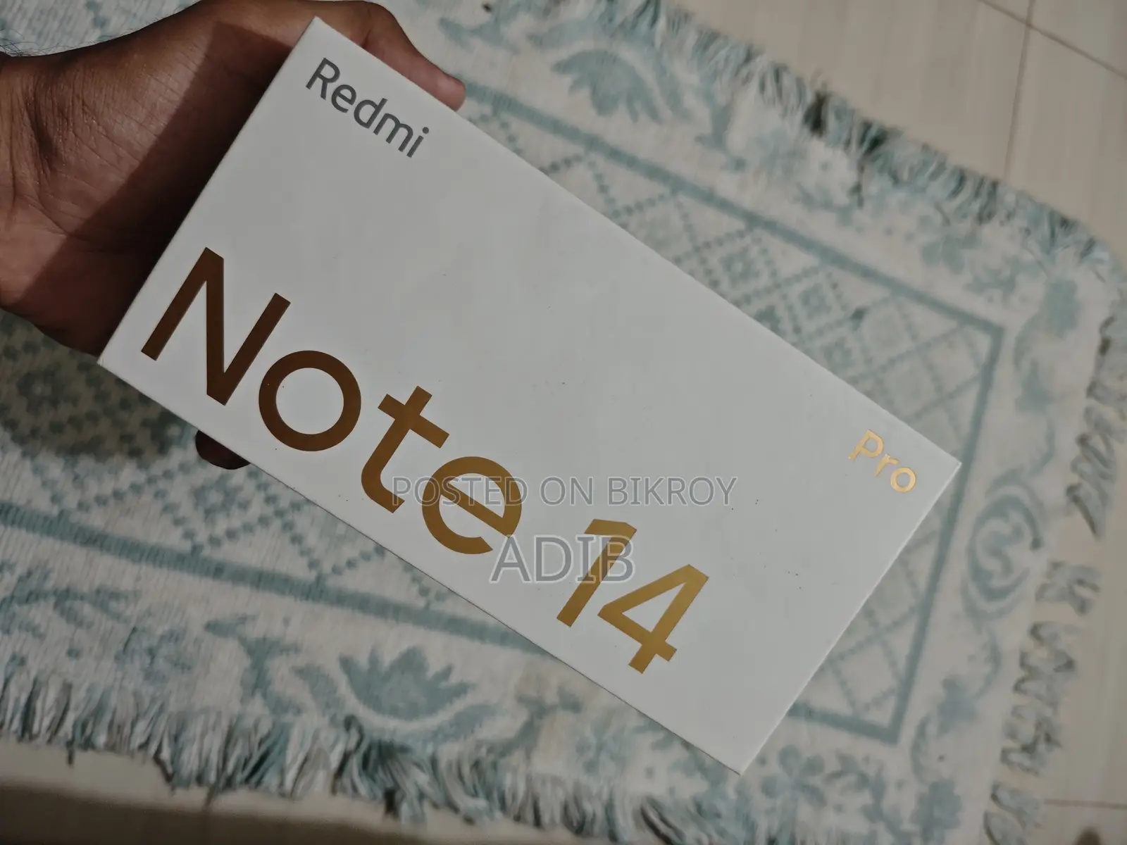Redmi Note 14 Pro অরিজিনাল 45w চার্জার বক্সসহ