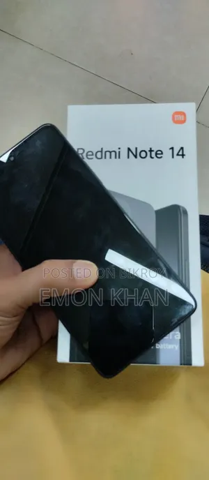Xiaomi Redmi Note 14 4G 256 GB Black