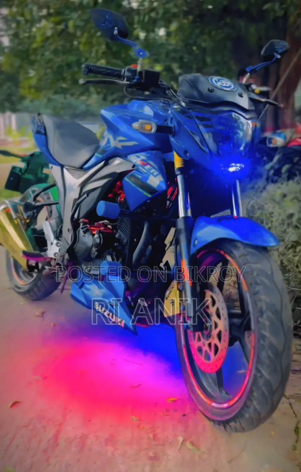 Suzuki Gixxer Monotone 2020 Blue