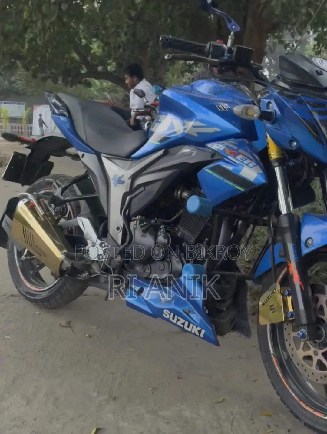Suzuki Gixxer Monotone 2020 Blue