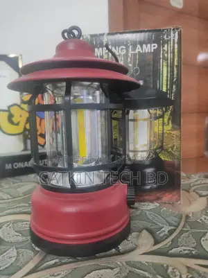 Camping Light Rechargeable Red