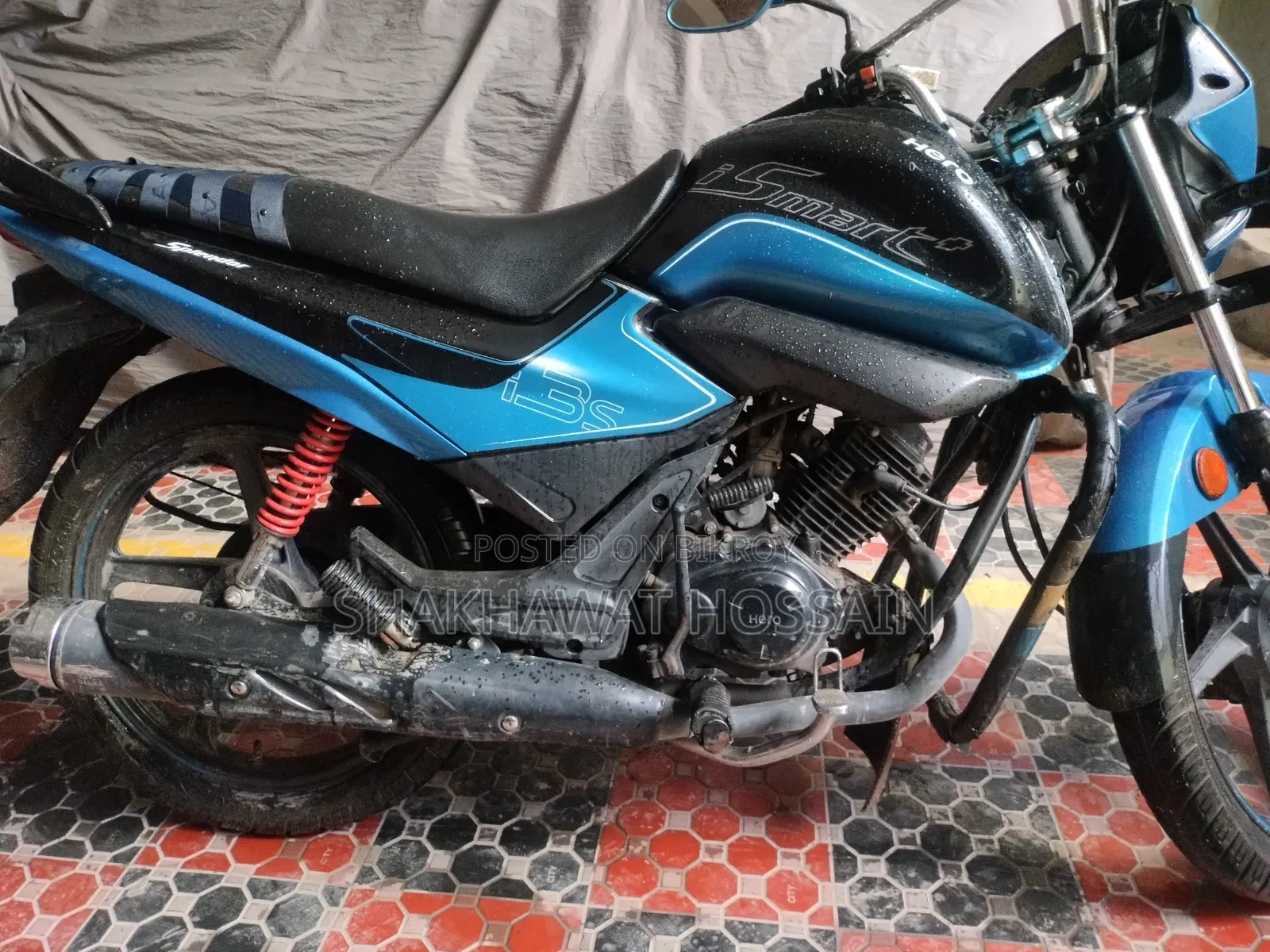Hero Splendor iSmart Plus 2020 Blue