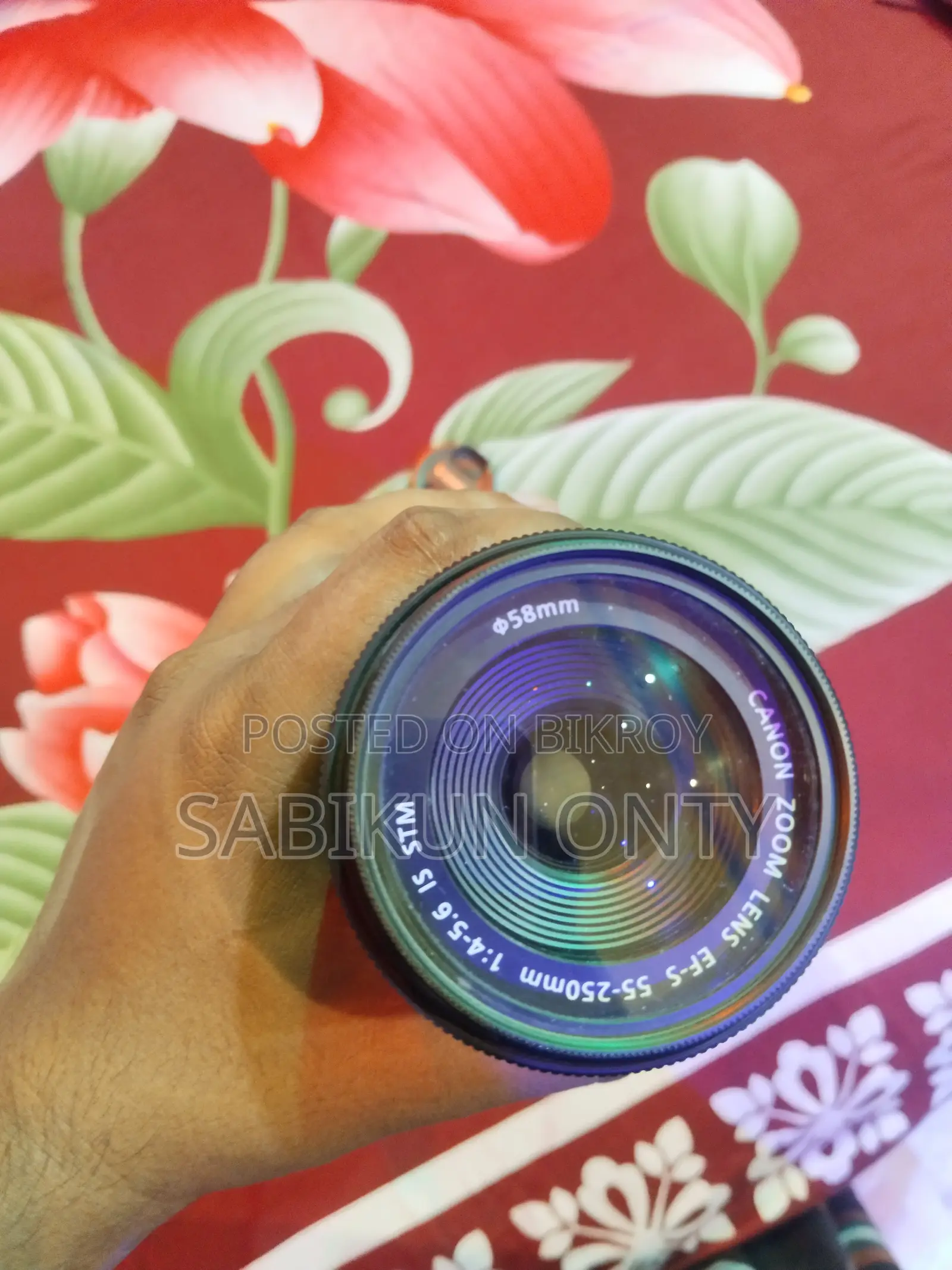 Canon 700d With 55-250mm STM Lense