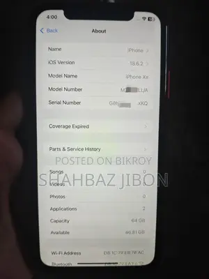Apple iPhone XR 64 GB Red