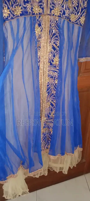 Beautiful, flawless, heavily embroidered dress. Looks as good as new