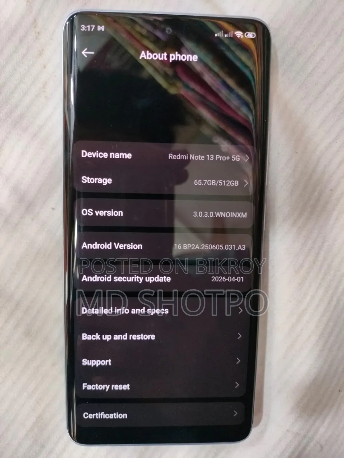 Xiaomi Redmi Note 13 Pro 5G 512 GB White