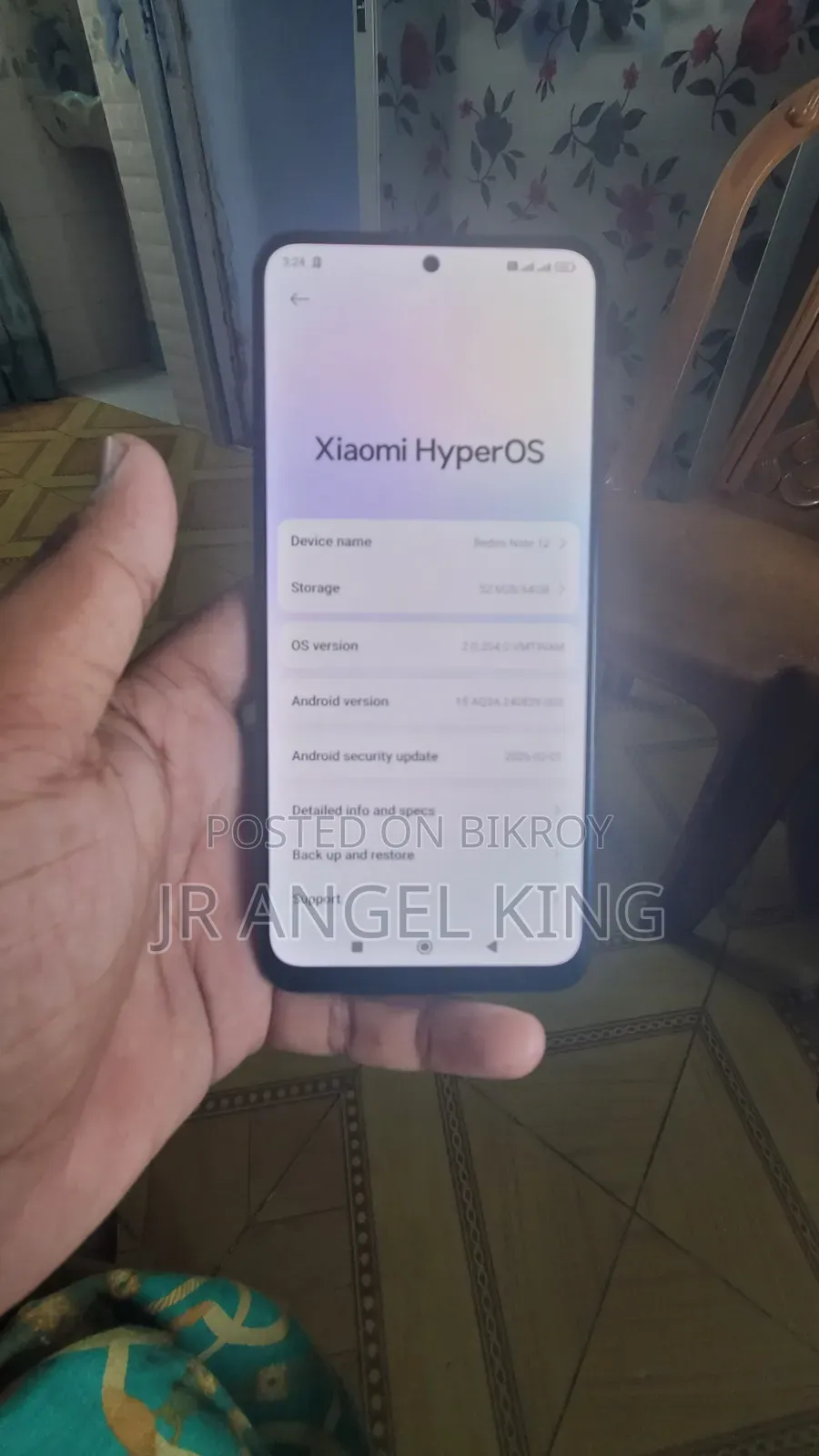 Xiaomi Redmi Note 12 128 GB Black