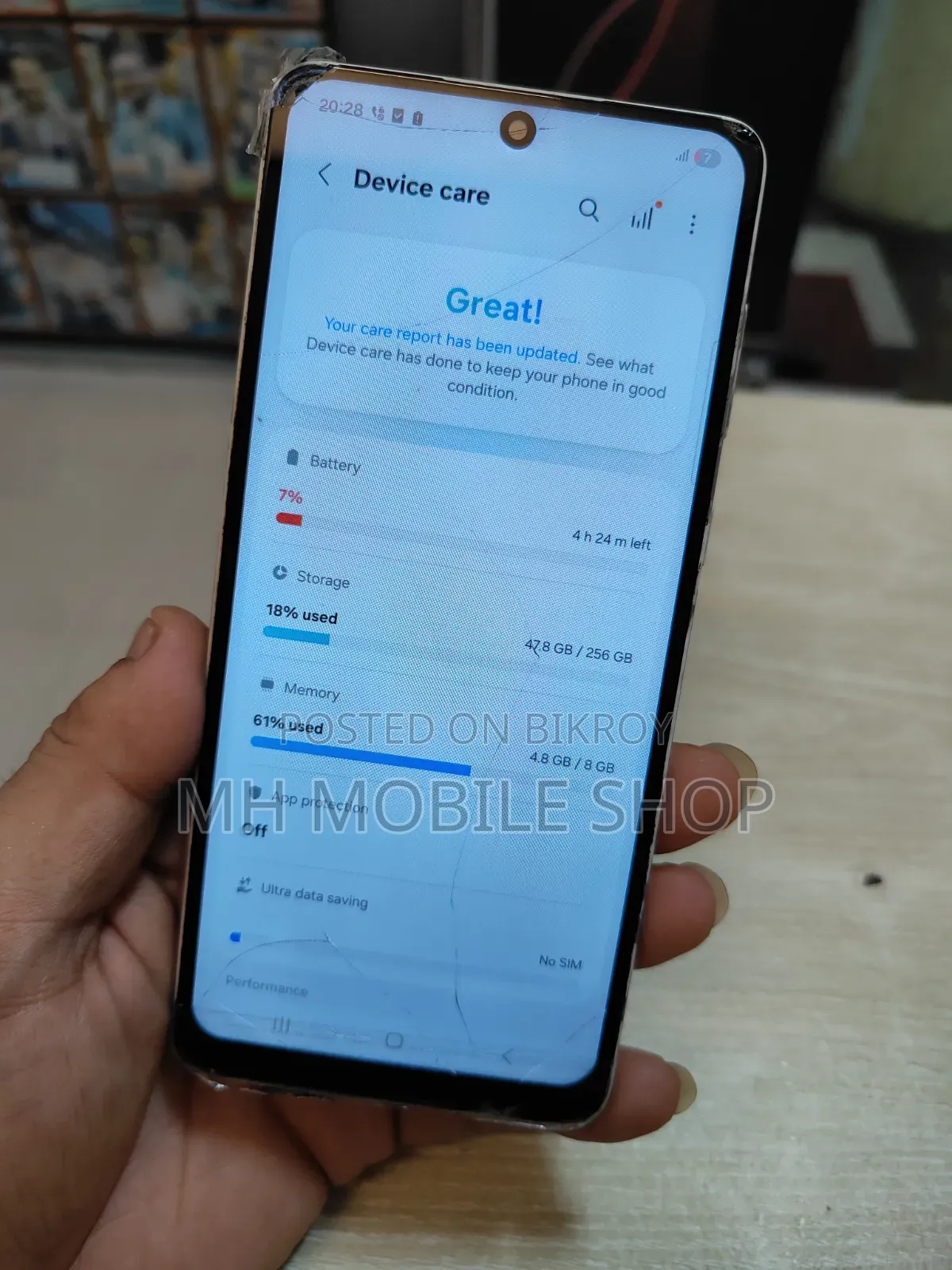 Samsung Galaxy A73 5G 256 GB White