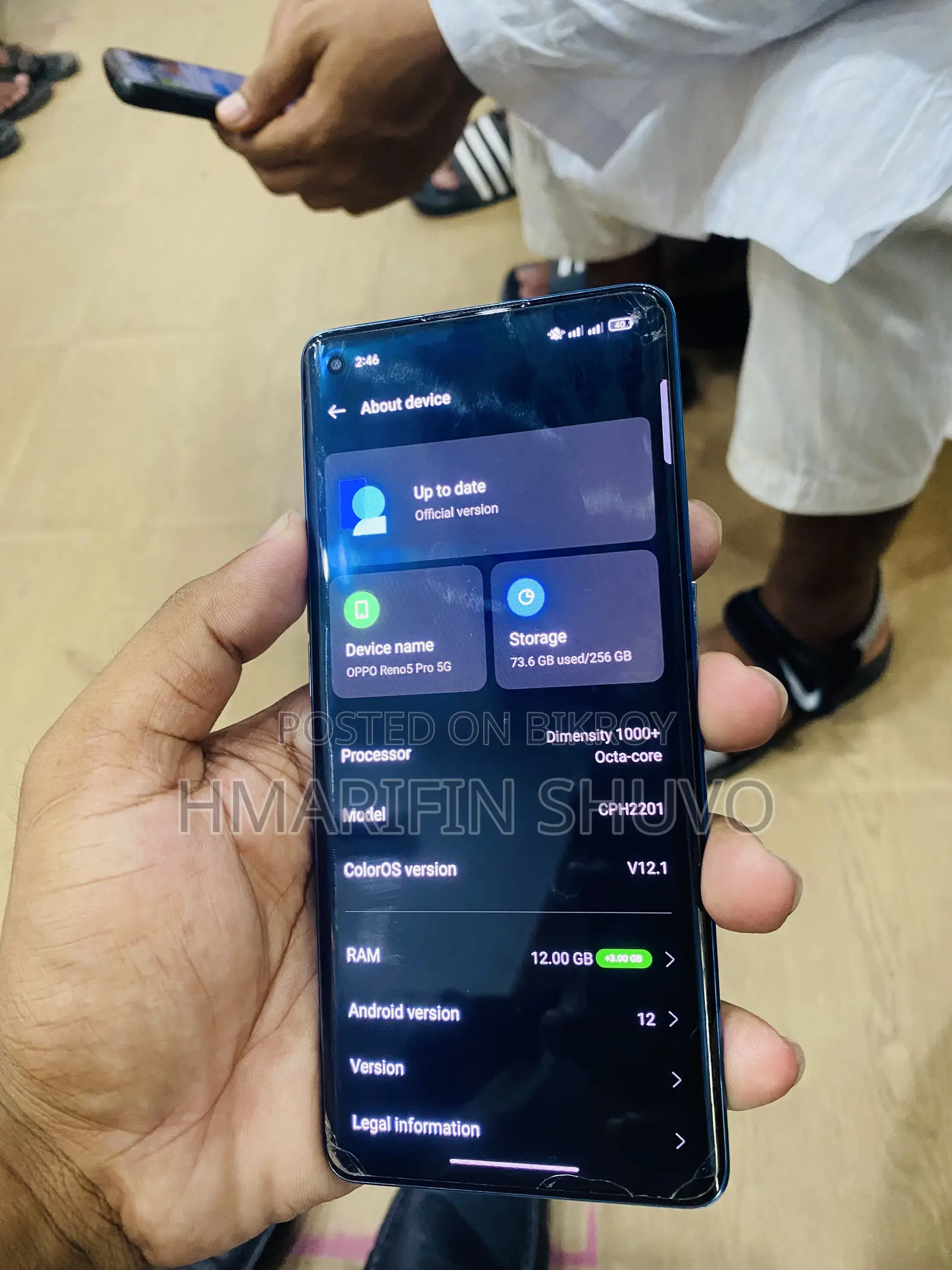 Oppo Reno5 Pro 5G 256 GB Blue