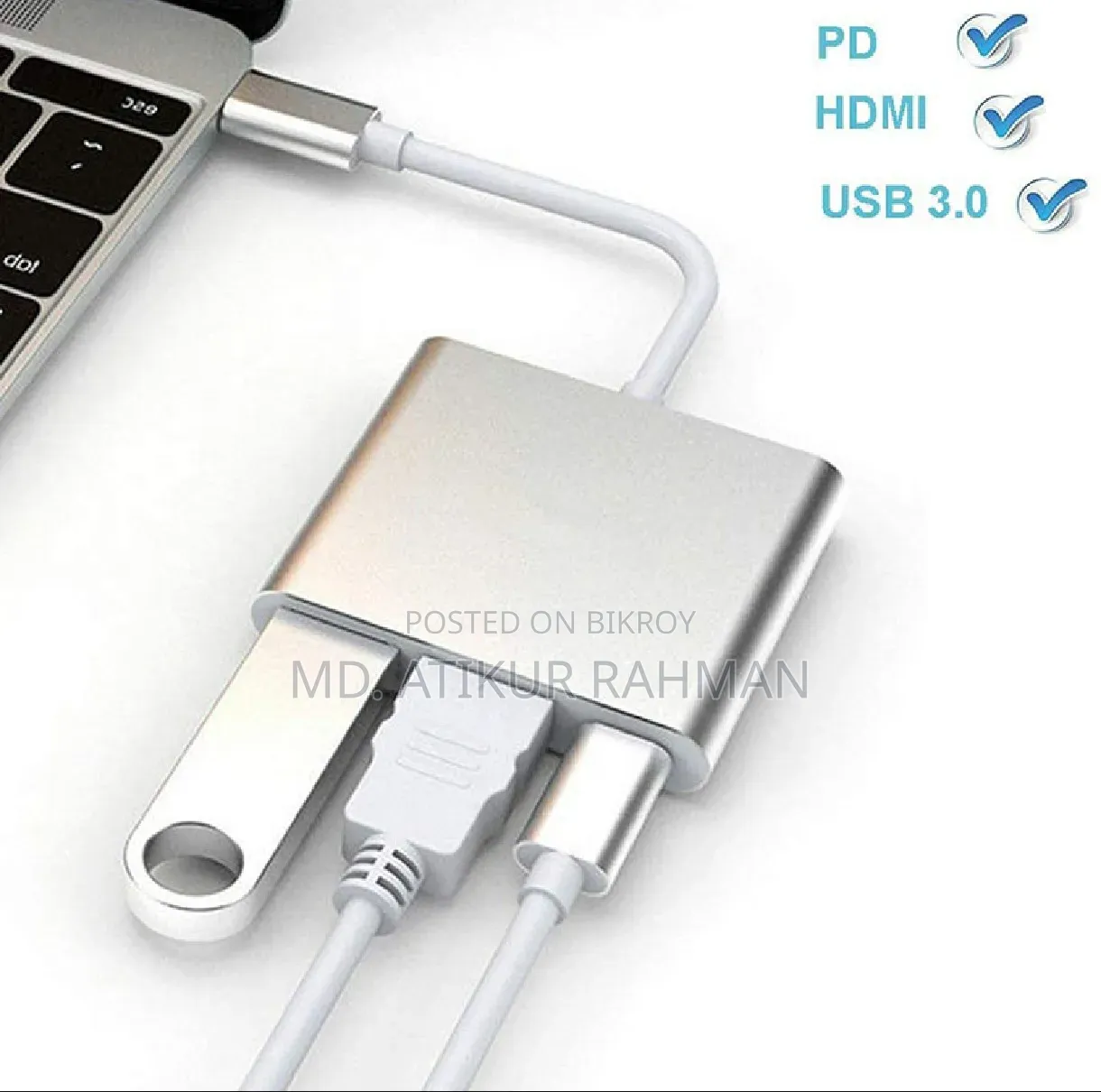 Type-C Adapter Cable Converter