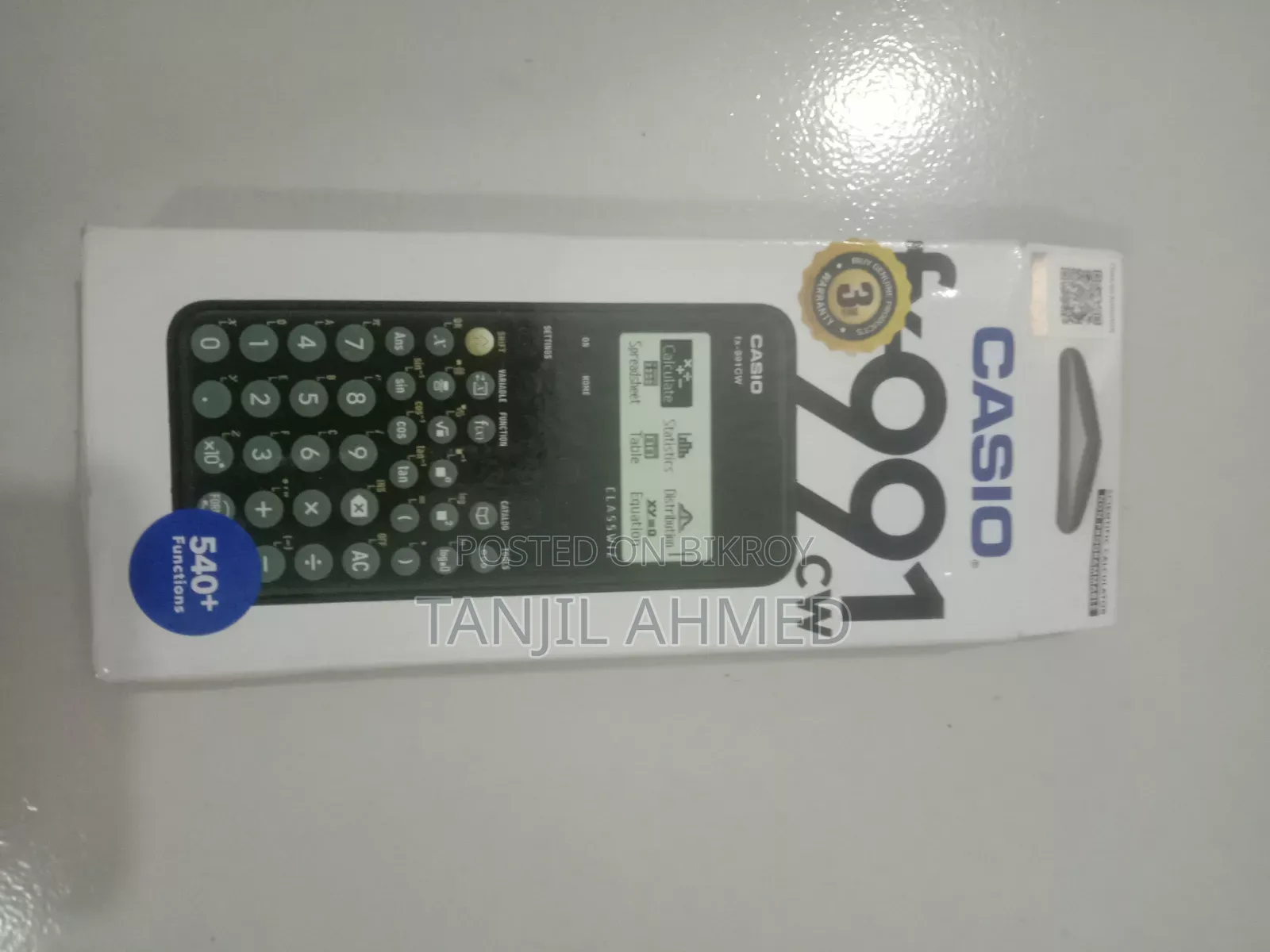 Cassio Fx-991 Cw Calculator