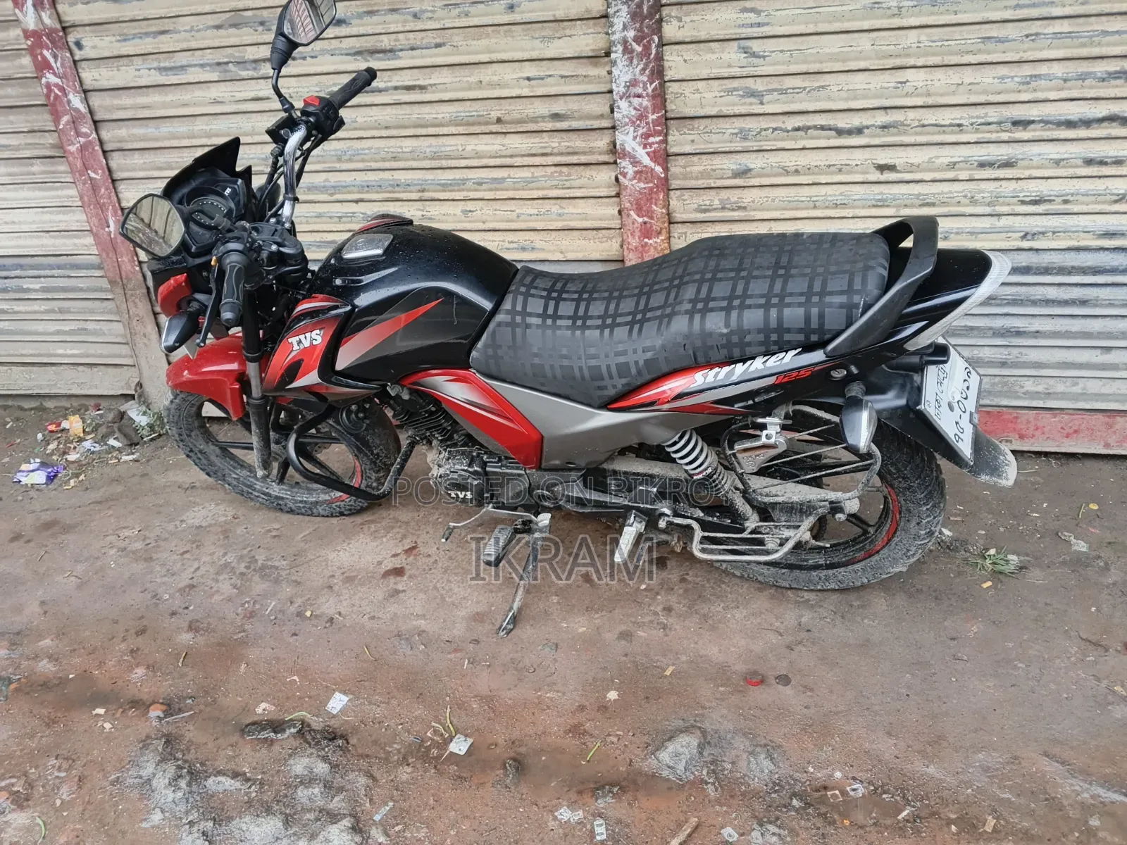 TVS Stryker 125 2023 Black