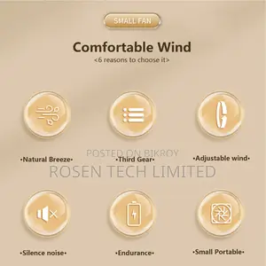 Kisonli F101 Rechargeable Table Fan