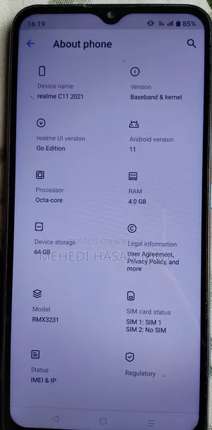 Realme C11 2021 32 GB Blue